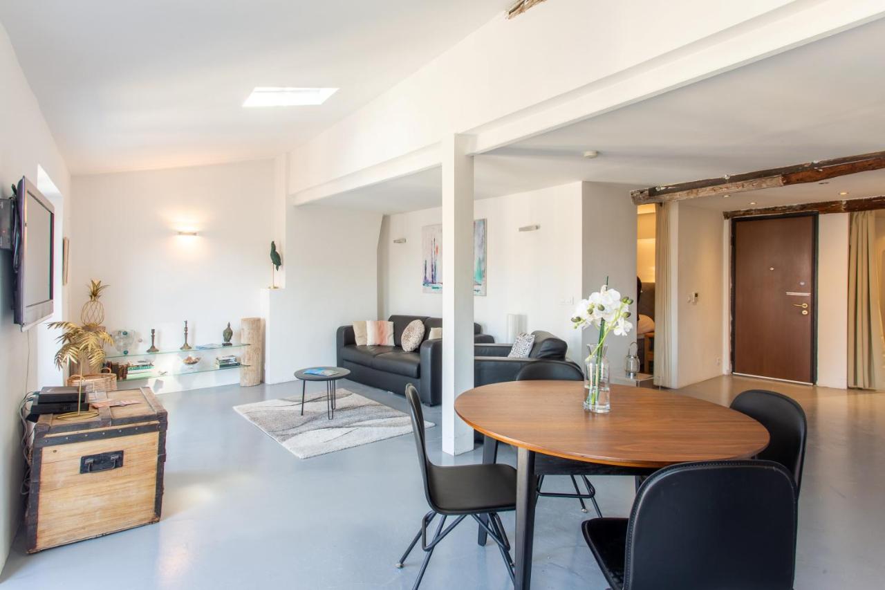 Ross 5- F2, Lumineux, Balcon, Loft, Clim, Vieux-尼斯 外观 照片