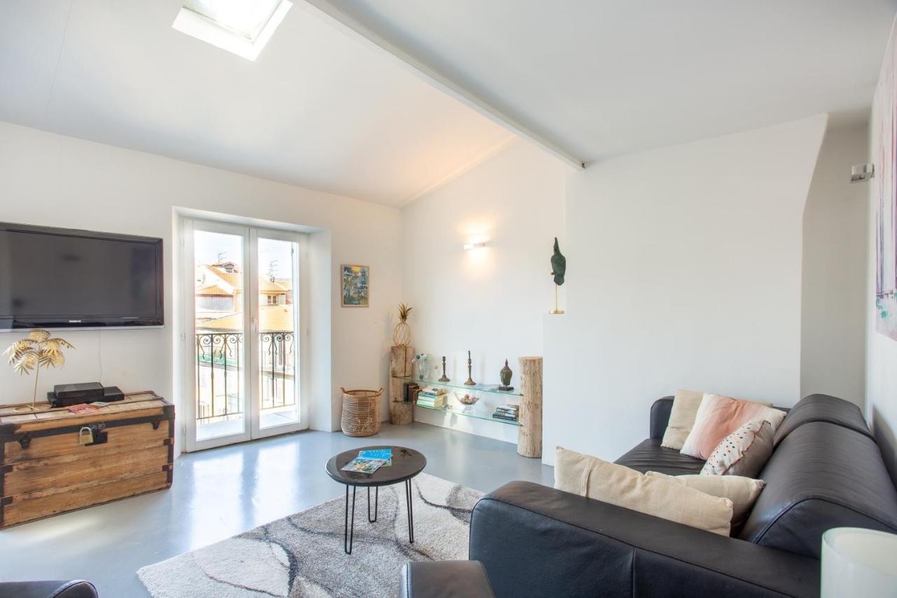 Ross 5- F2, Lumineux, Balcon, Loft, Clim, Vieux-尼斯 外观 照片