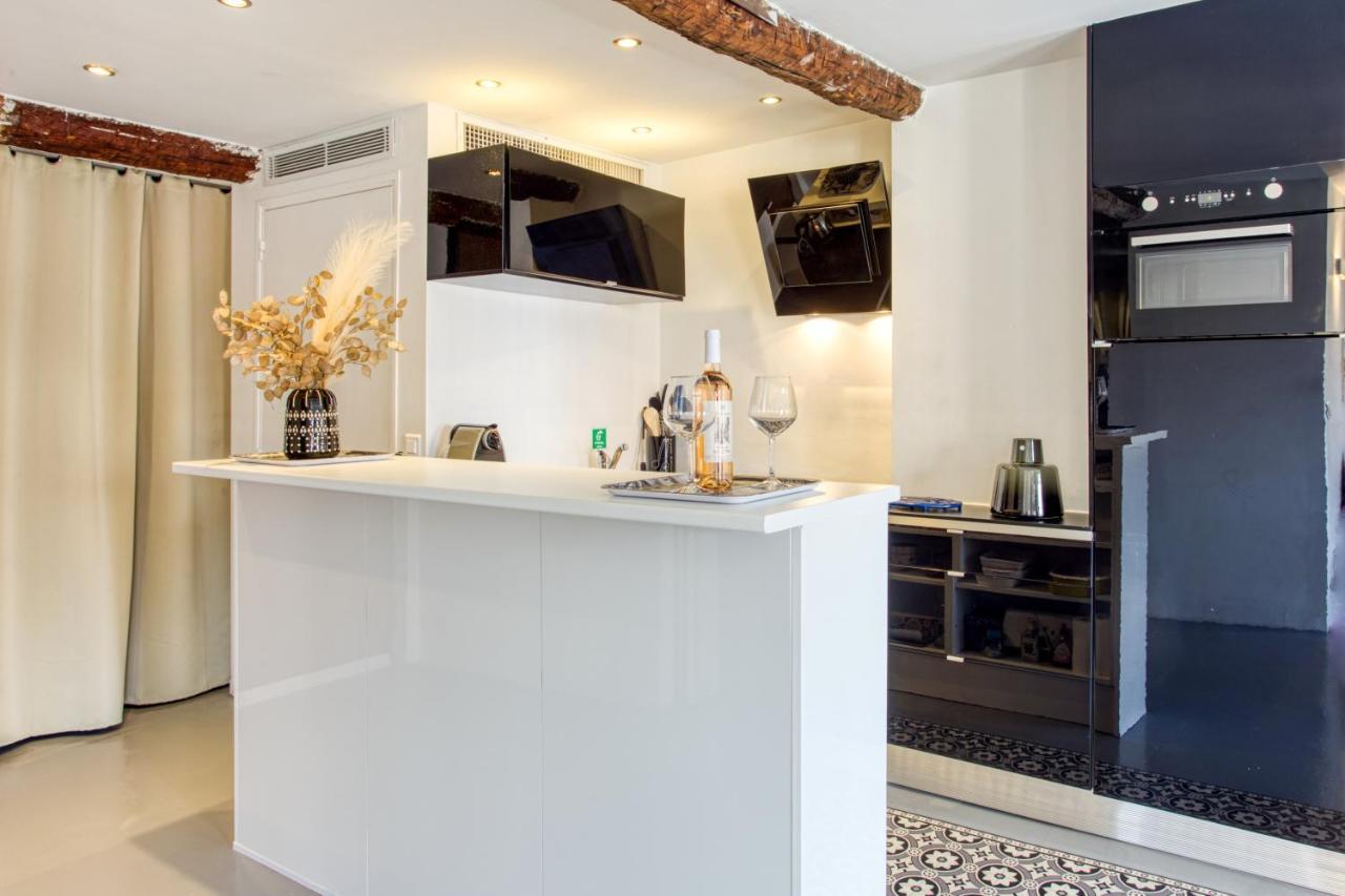 Ross 5- F2, Lumineux, Balcon, Loft, Clim, Vieux-尼斯 外观 照片