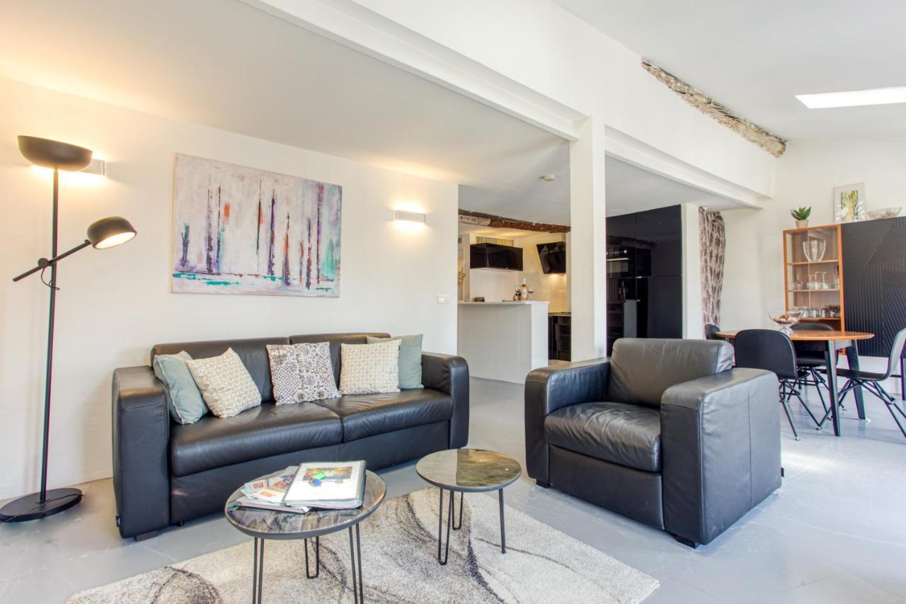 Ross 5- F2, Lumineux, Balcon, Loft, Clim, Vieux-尼斯 外观 照片